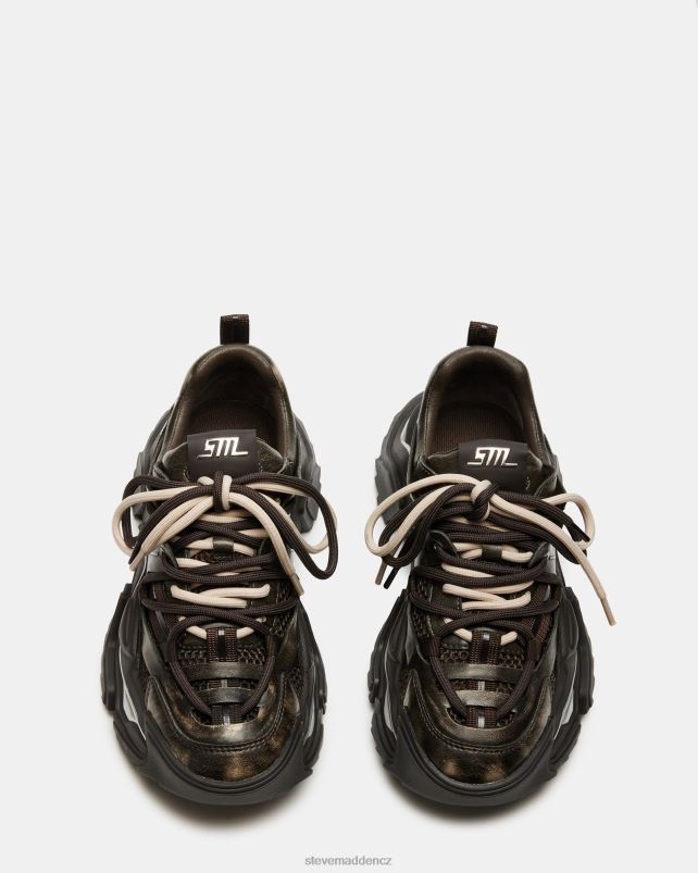 obuv hnědý utrápený LR2BN298 ženy Steve Madden Napájení