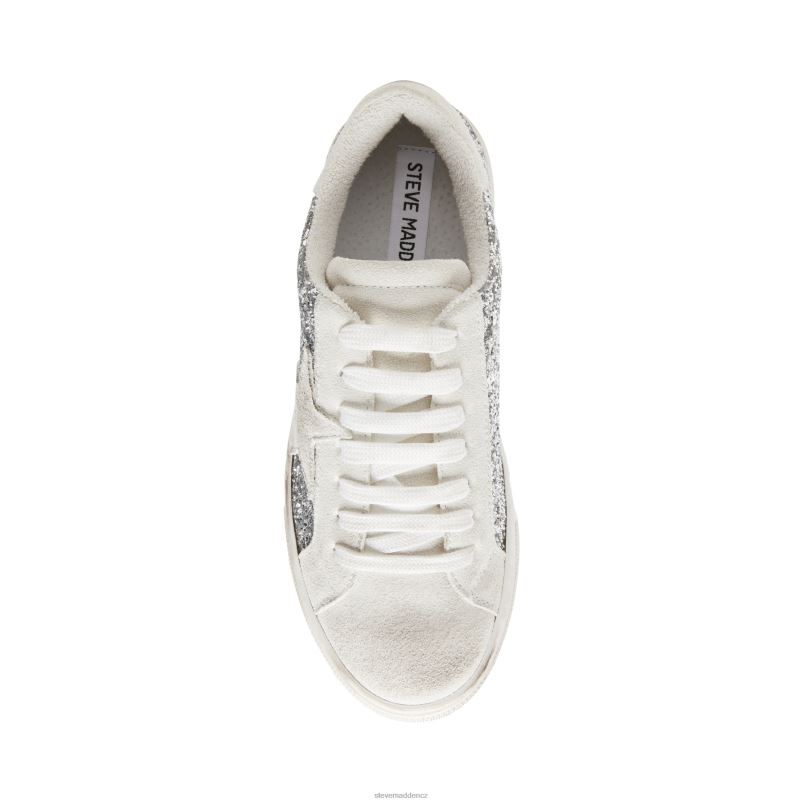 obuv stříbrné třpytky LR2BN350 ženy Steve Madden rubie