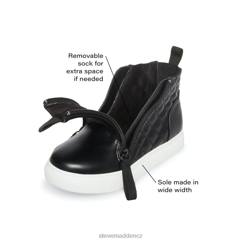obuv Černá LR2BN1172 děti Steve Madden areggie