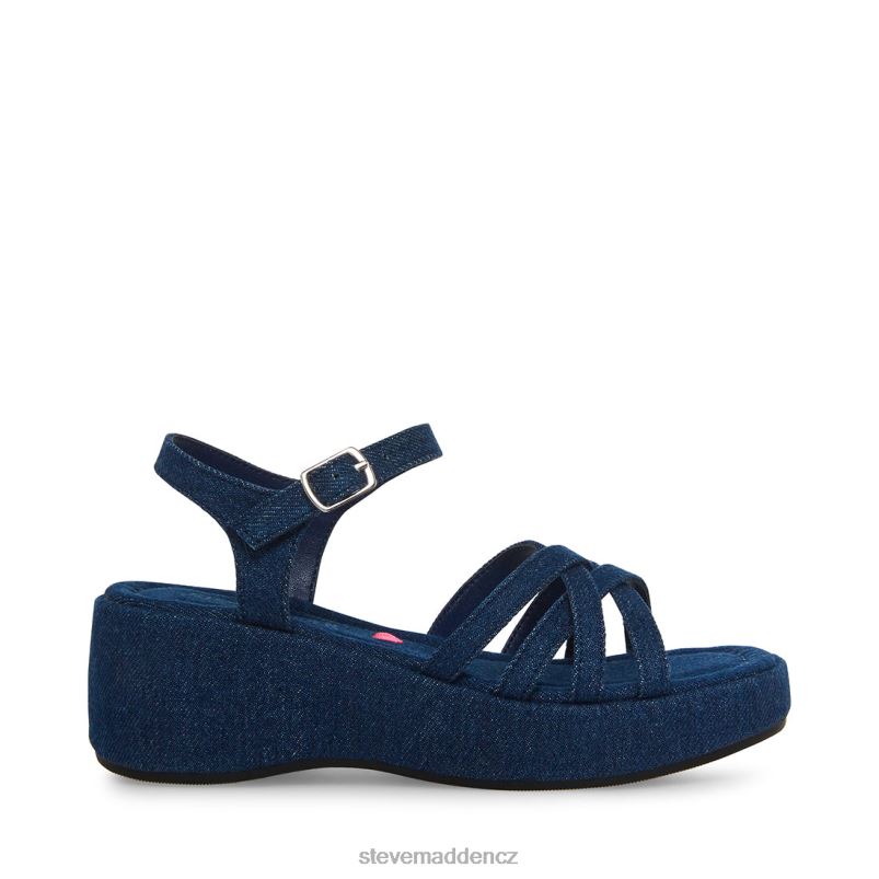 obuv džínová tkanina LR2BN1148 děti Steve Madden jcrazy
