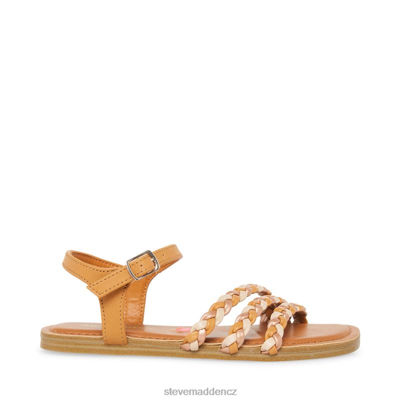 obuv koňak multi LR2BN1158 děti Steve Madden jgeorjia