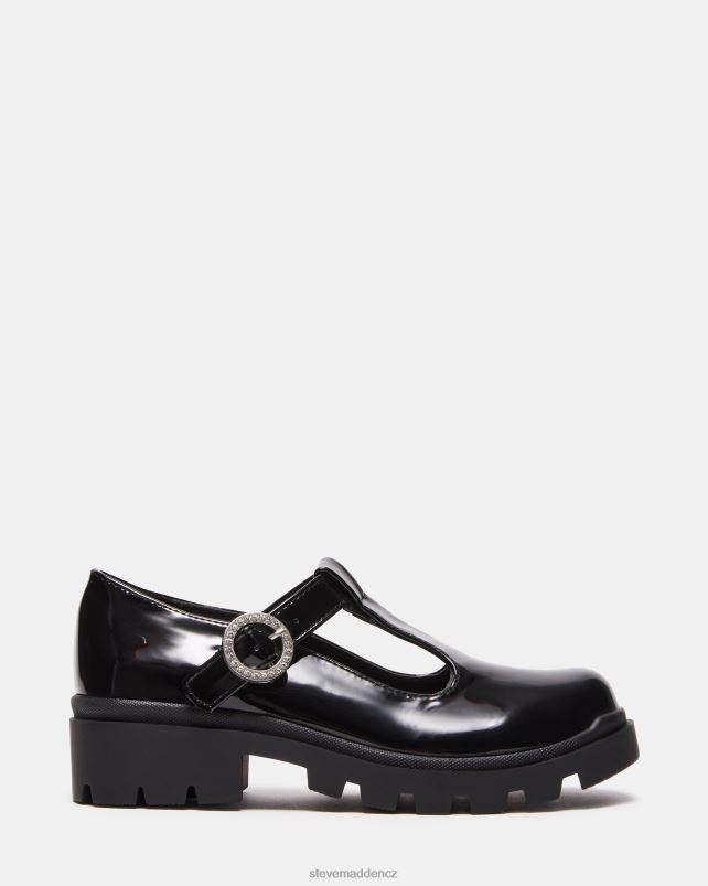 obuv černý patent LR2BN1113 děti Steve Madden jsuzey