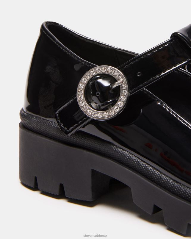 obuv černý patent LR2BN1113 děti Steve Madden jsuzey