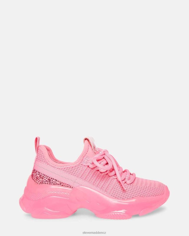 obuv růžové neonové LR2BN1111 děti Steve Madden jmaxima