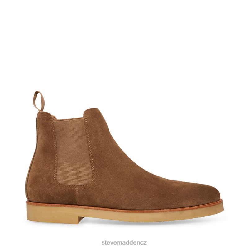 obuv šedohnědý semiš LR2BN964 muži Steve Madden wilshire-s