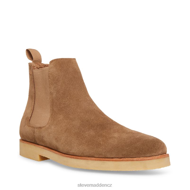 obuv šedohnědý semiš LR2BN964 muži Steve Madden wilshire-s