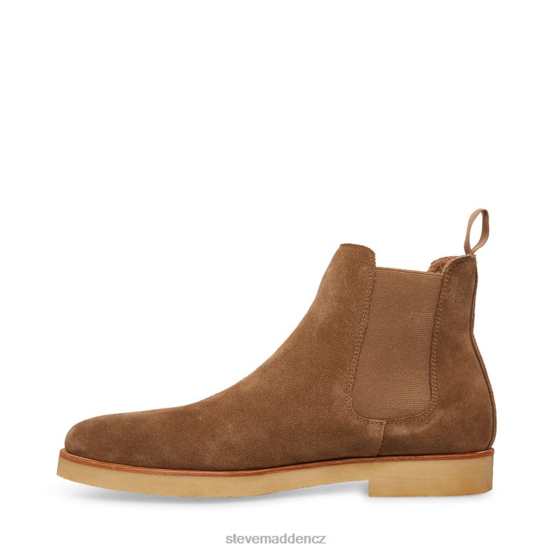 obuv šedohnědý semiš LR2BN964 muži Steve Madden wilshire-s