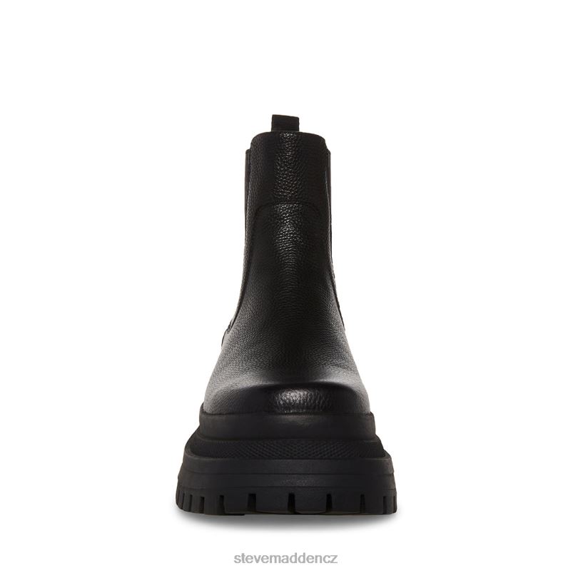 obuv Černá kůže LR2BN931 muži Steve Madden zap