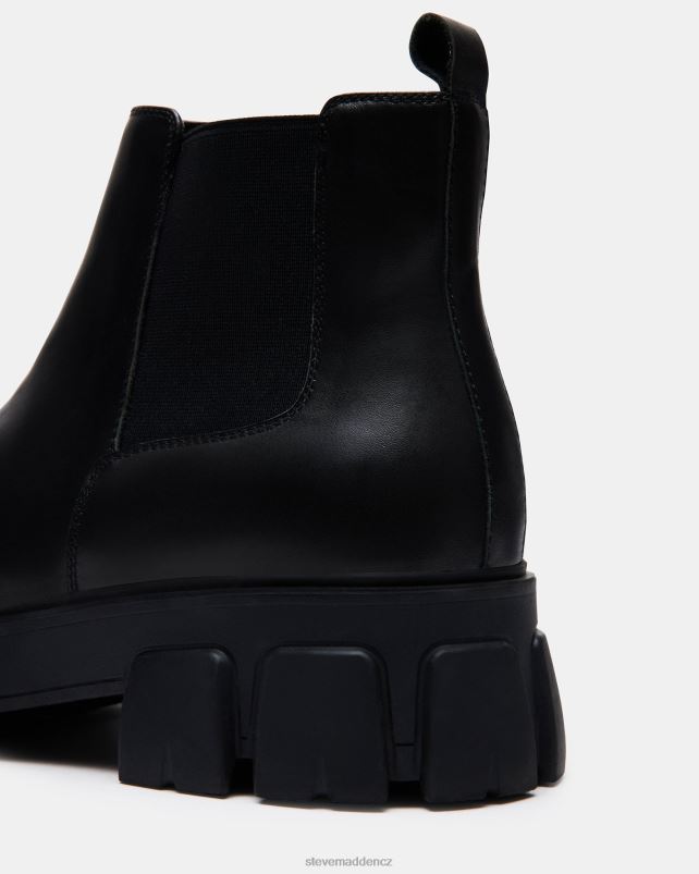 obuv Černá kůže LR2BN934 muži Steve Madden copa