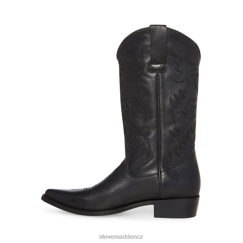 obuv Černá kůže LR2BN943 muži Steve Madden reyy