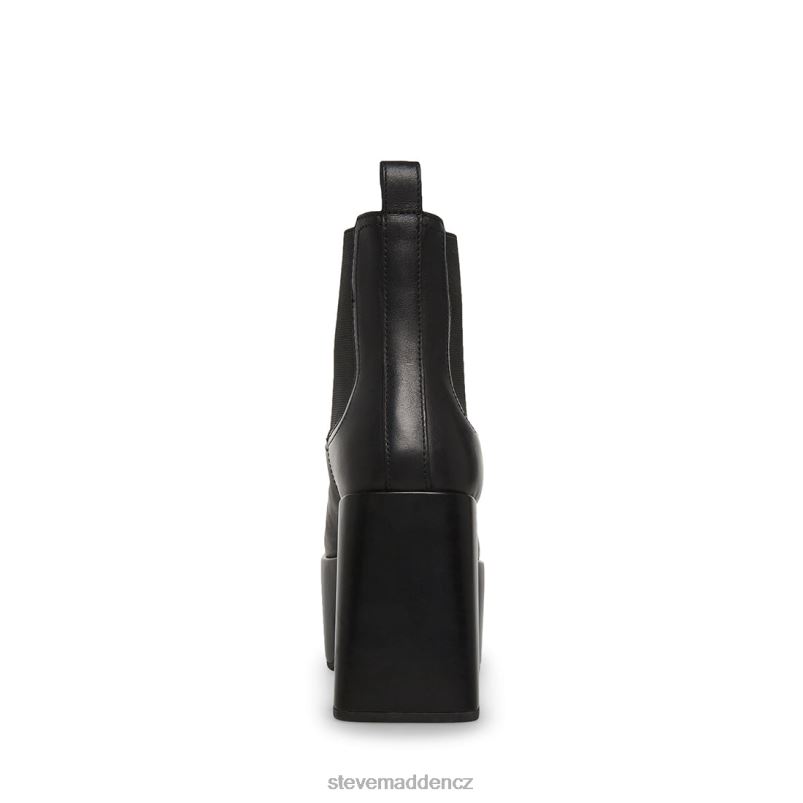 obuv Černá kůže LR2BN945 muži Steve Madden boa