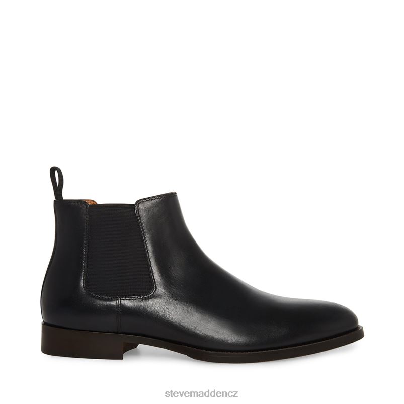 obuv Černá kůže LR2BN949 muži Steve Madden achát