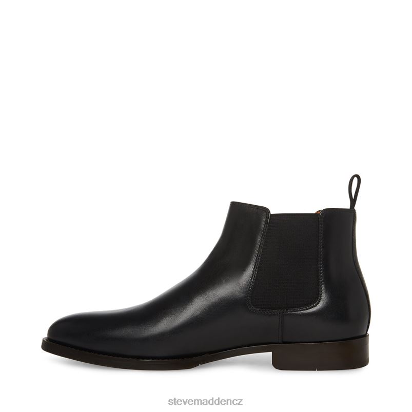 obuv Černá kůže LR2BN949 muži Steve Madden achát