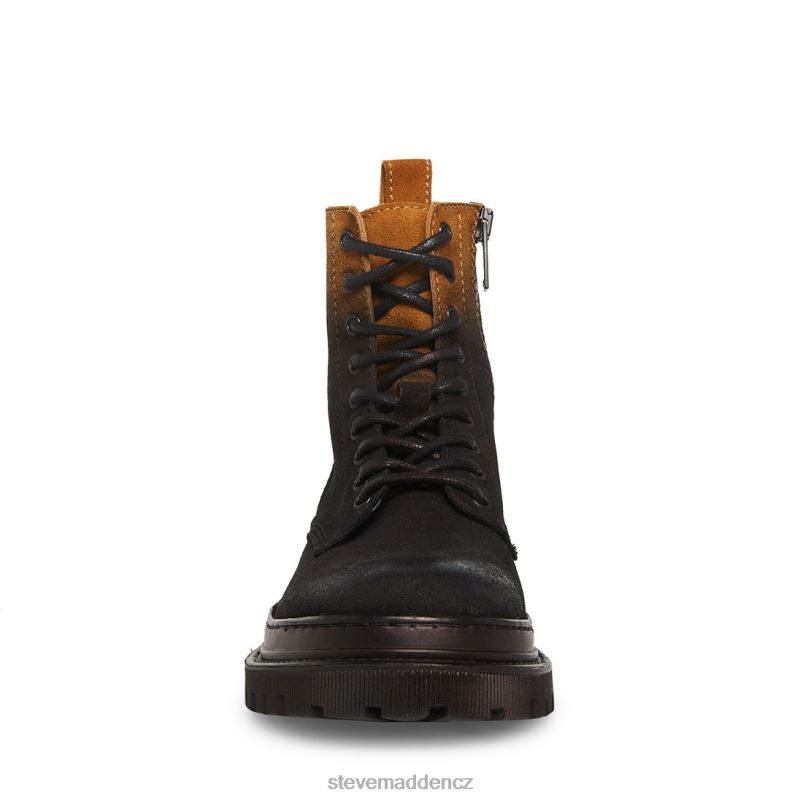 obuv černé opálení LR2BN967 muži Steve Madden opatrovník