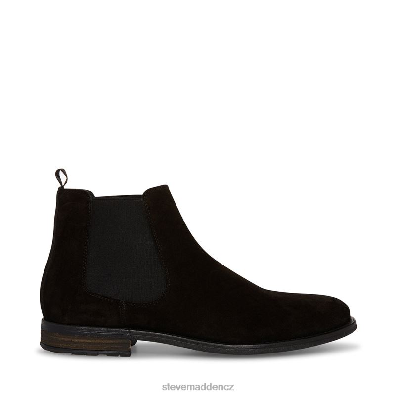 obuv černý semiš LR2BN930 muži Steve Madden Richard