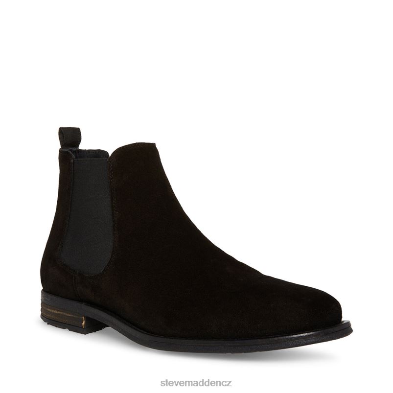 obuv černý semiš LR2BN930 muži Steve Madden Richard