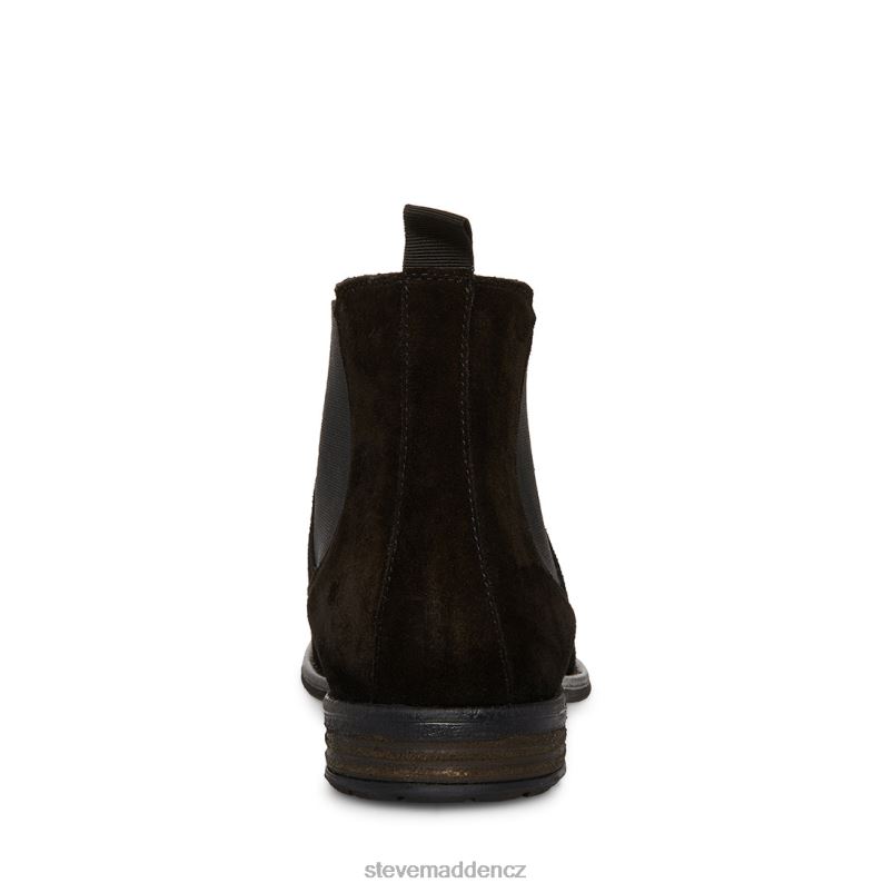 obuv černý semiš LR2BN930 muži Steve Madden Richard