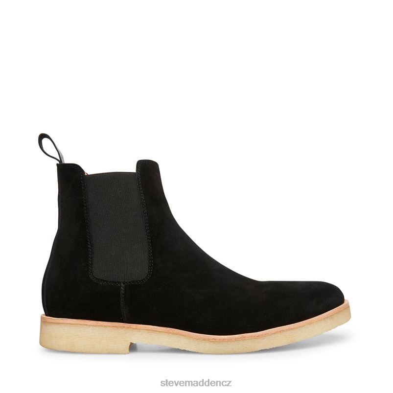 obuv černý semiš LR2BN977 muži Steve Madden wilshire