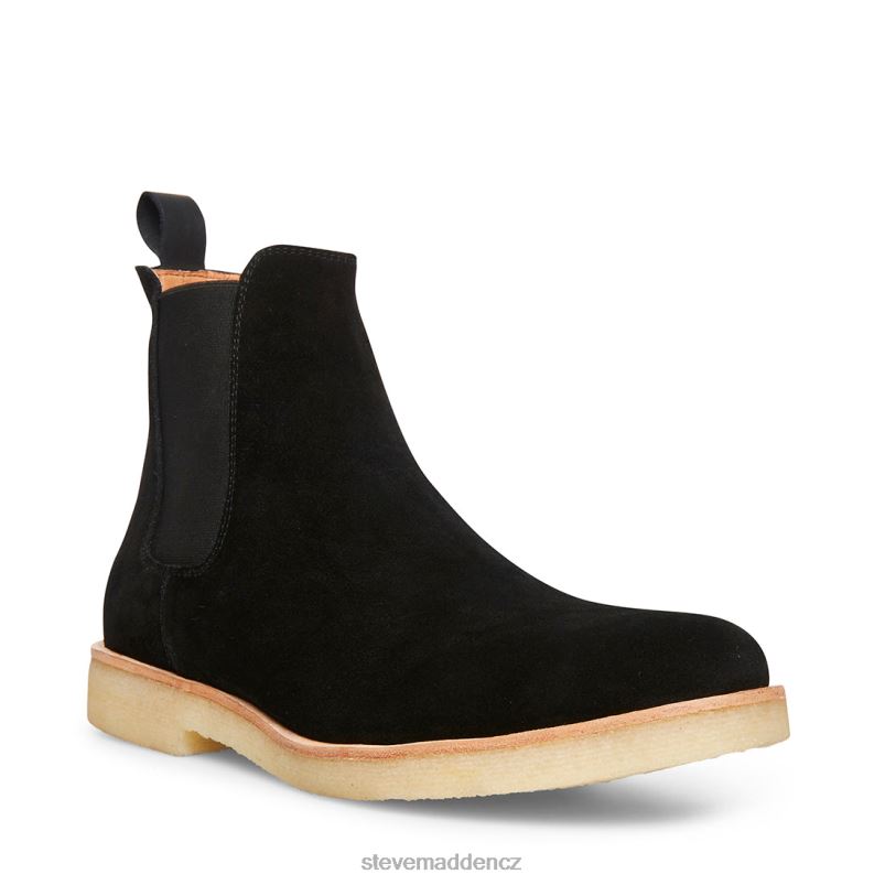 obuv černý semiš LR2BN977 muži Steve Madden wilshire
