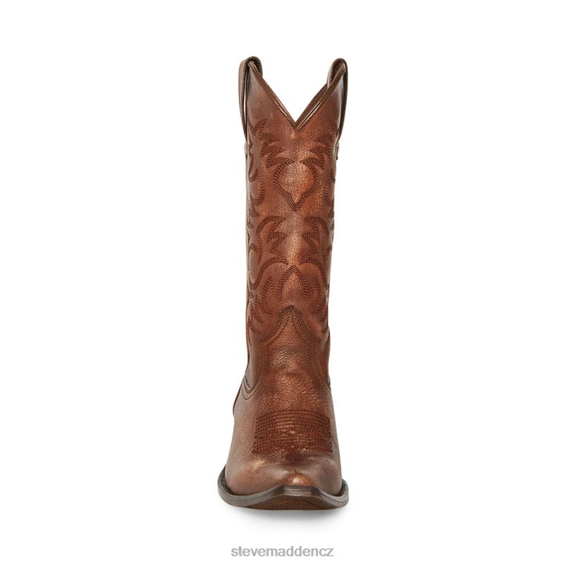obuv hnědá kůže LR2BN936 muži Steve Madden reyy