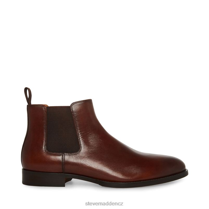 obuv hnědá kůže LR2BN948 muži Steve Madden achát