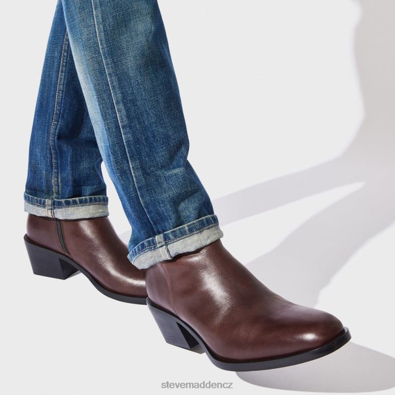 obuv hnědá kůže LR2BN952 muži Steve Madden boháč