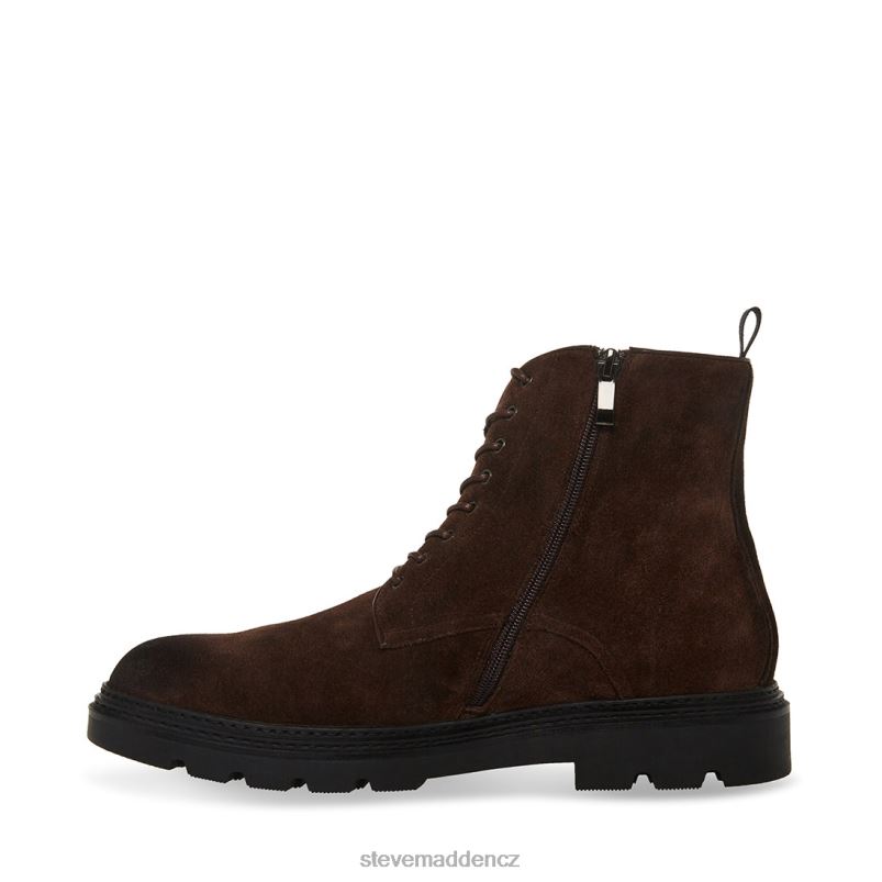 obuv hnědý semiš LR2BN954 muži Steve Madden jessee