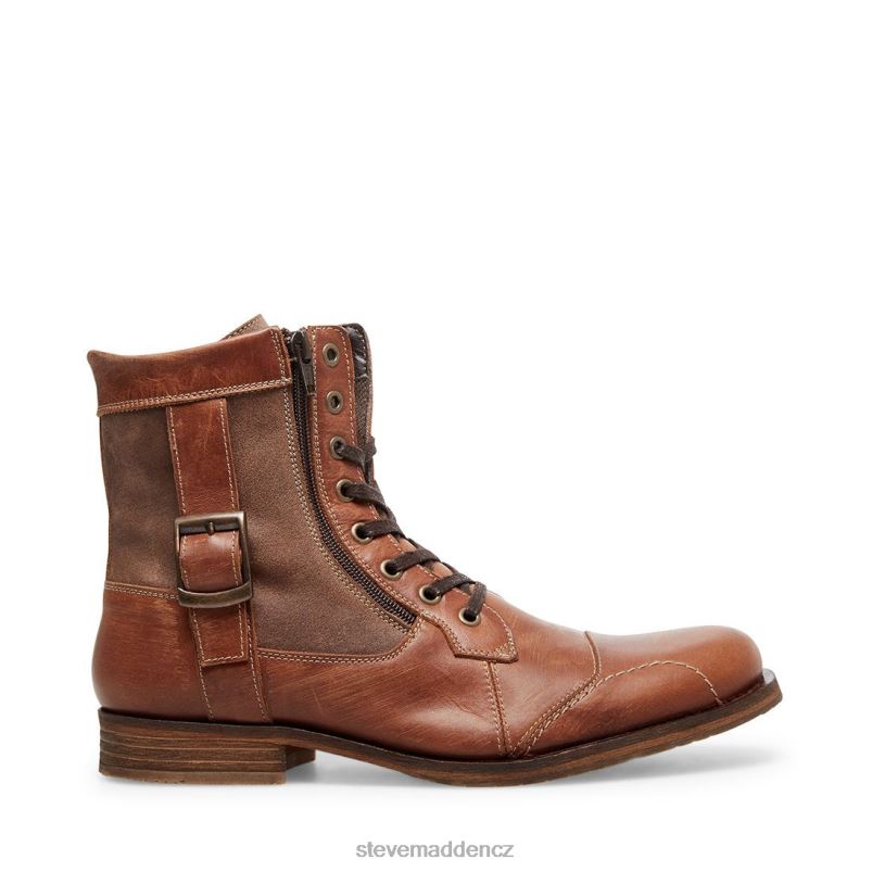 obuv koňaková kůže LR2BN978 muži Steve Madden odvést pozornost