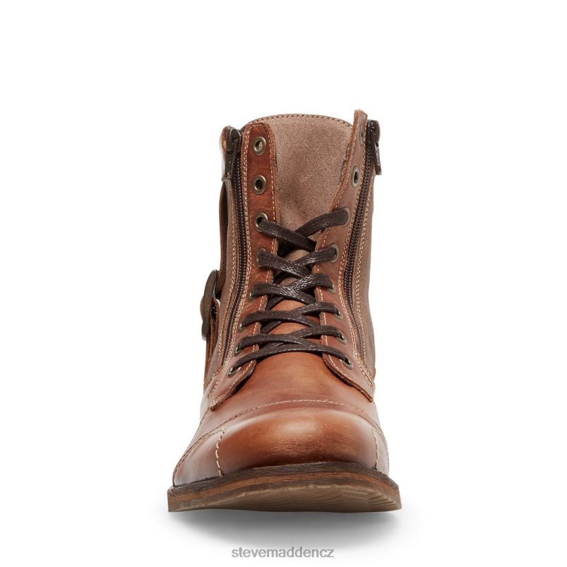 obuv koňaková kůže LR2BN978 muži Steve Madden odvést pozornost