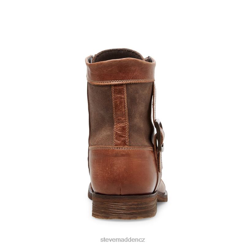 obuv koňaková kůže LR2BN978 muži Steve Madden odvést pozornost