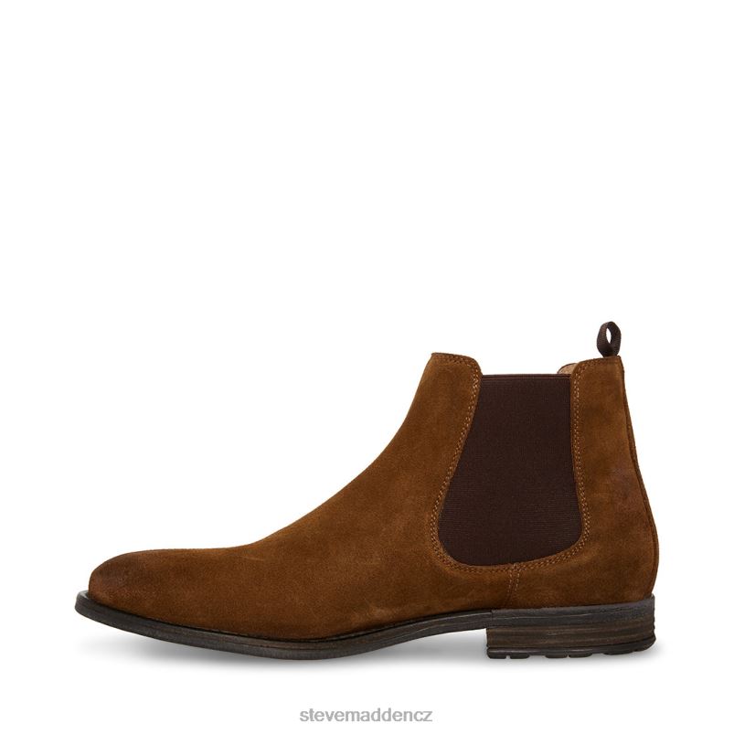 obuv koňakový semiš LR2BN942 muži Steve Madden Richard