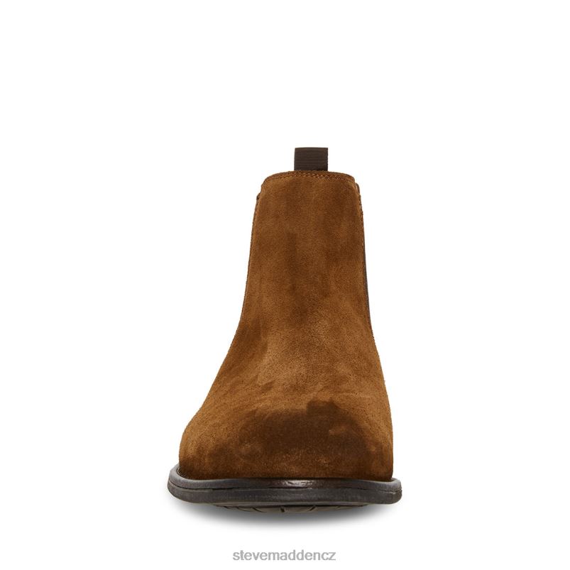 obuv koňakový semiš LR2BN942 muži Steve Madden Richard