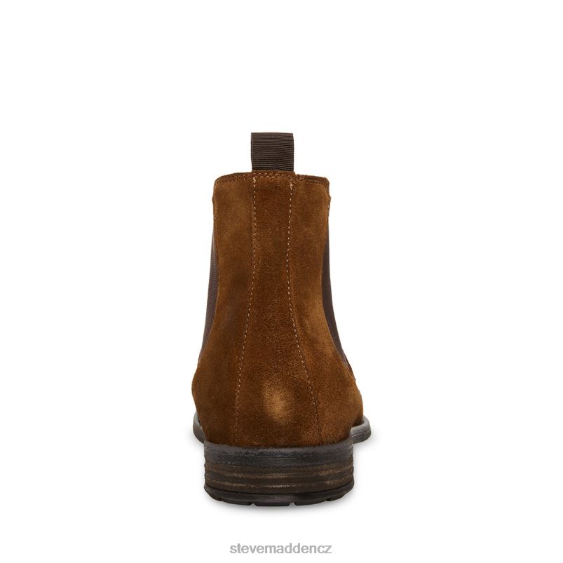 obuv koňakový semiš LR2BN942 muži Steve Madden Richard