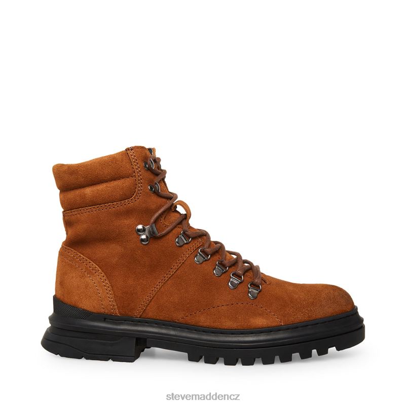 obuv koňakový semiš LR2BN957 muži Steve Madden monty