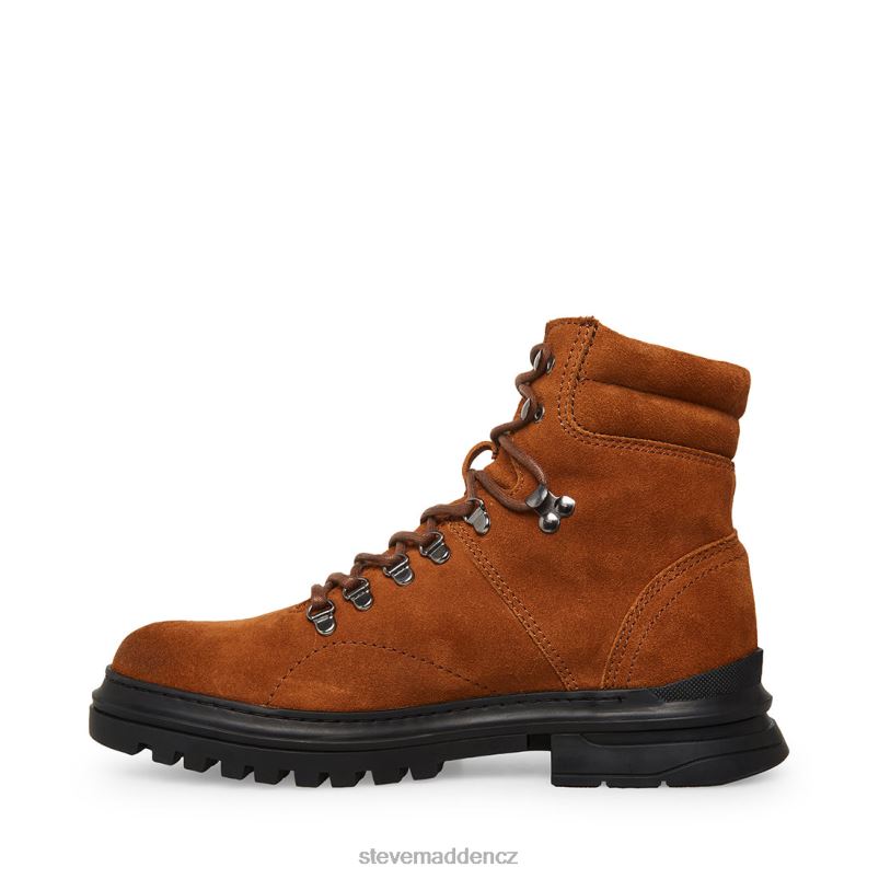 obuv koňakový semiš LR2BN957 muži Steve Madden monty