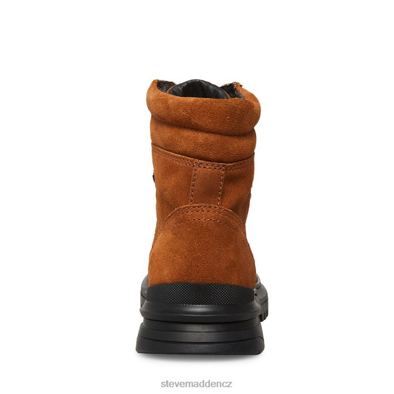 obuv koňakový semiš LR2BN957 muži Steve Madden monty