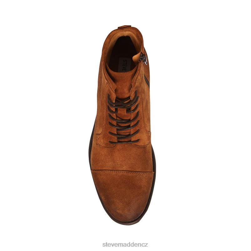obuv žlutohnědý semiš LR2BN968 muži Steve Madden studny