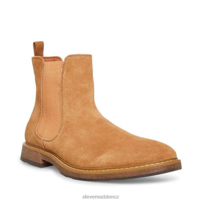 obuv žlutohnědý semiš LR2BN970 muži Steve Madden pedro