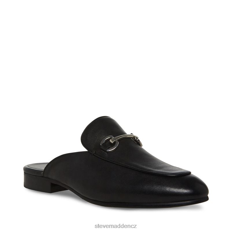 obuv Černá kůže LR2BN1058 muži Steve Madden mateo