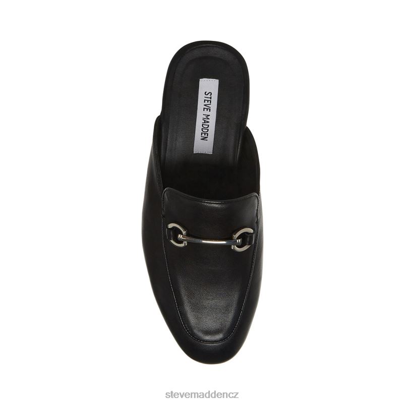 obuv Černá kůže LR2BN1058 muži Steve Madden mateo