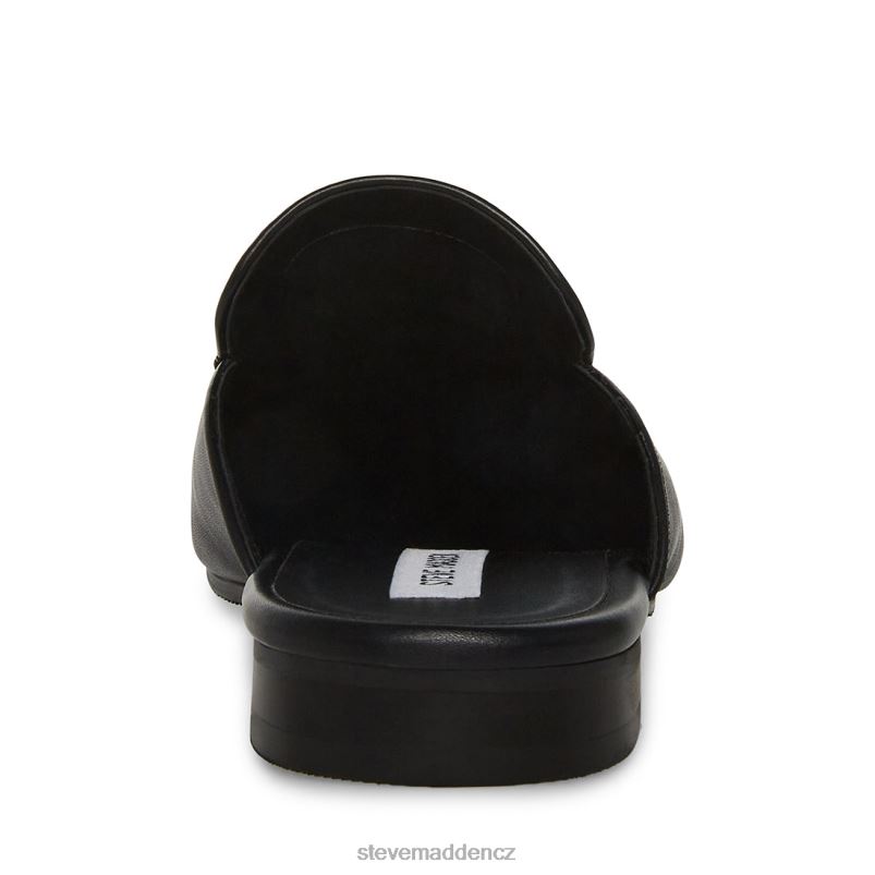obuv Černá kůže LR2BN1058 muži Steve Madden mateo