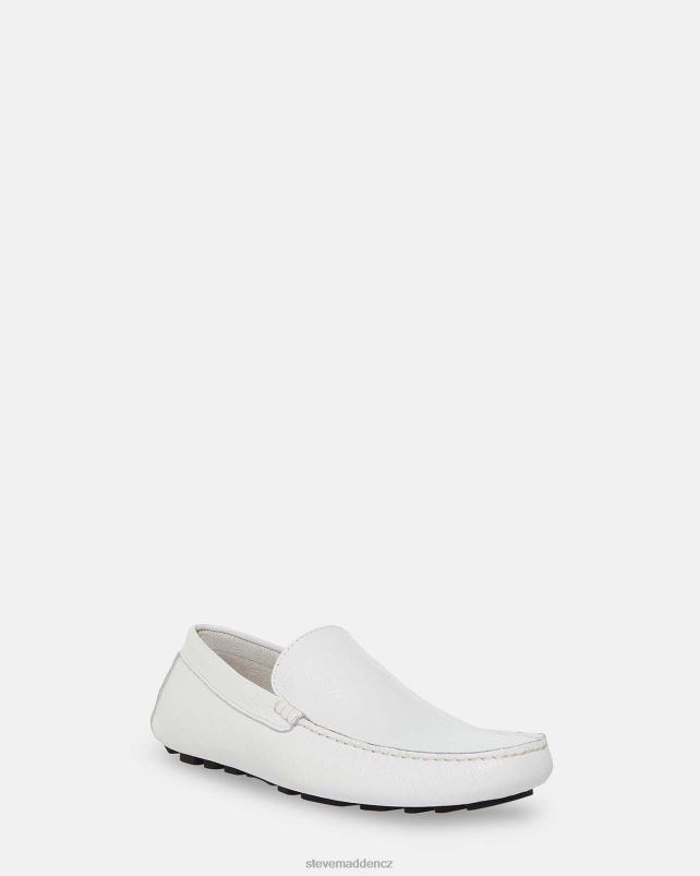 obuv bílá kůže LR2BN989 muži Steve Madden bergamo