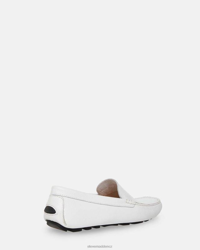 obuv bílá kůže LR2BN989 muži Steve Madden bergamo