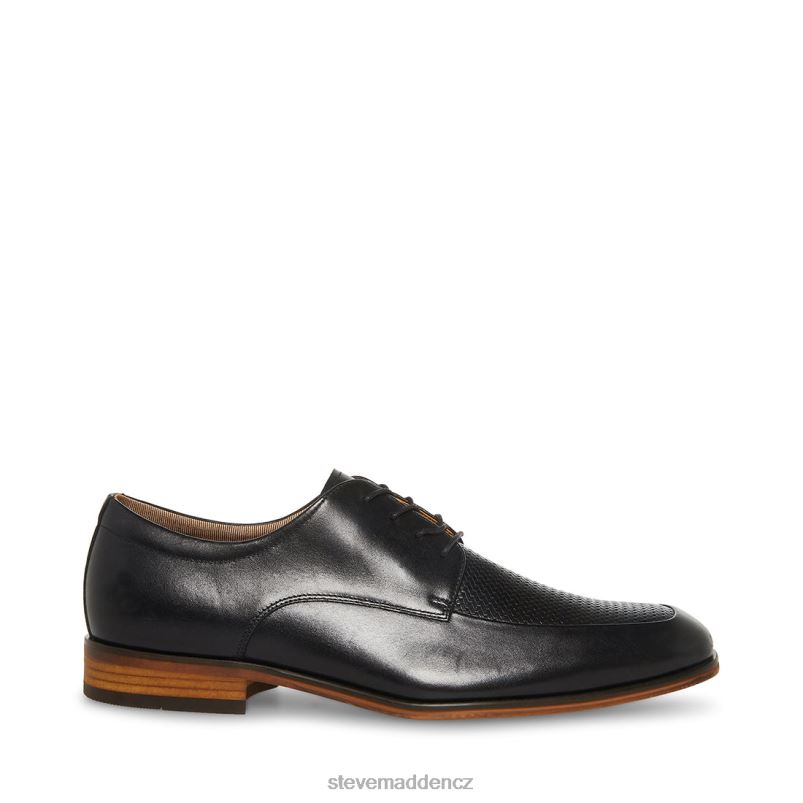 obuv Černá kůže LR2BN1010 muži Steve Madden imala
