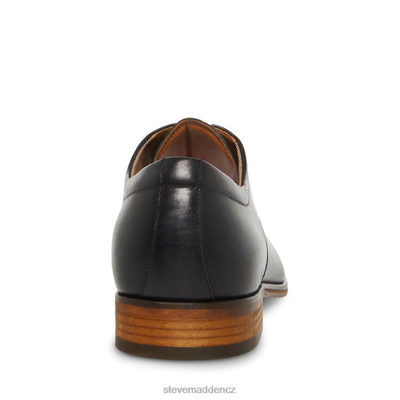 obuv Černá kůže LR2BN1010 muži Steve Madden imala