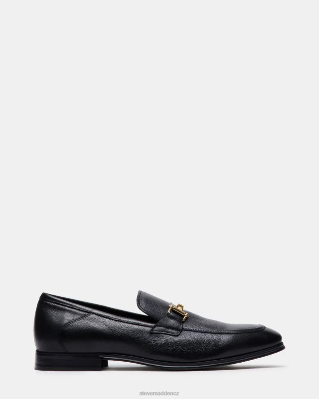 obuv Černá kůže LR2BN987 muži Steve Madden archee