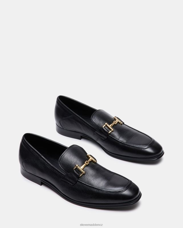 obuv Černá kůže LR2BN987 muži Steve Madden archee