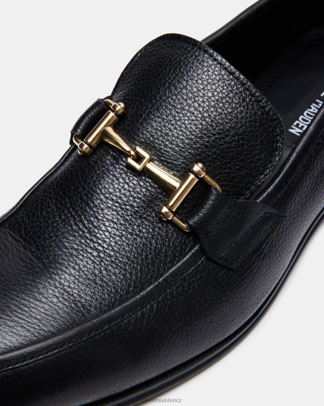 obuv Černá kůže LR2BN987 muži Steve Madden archee