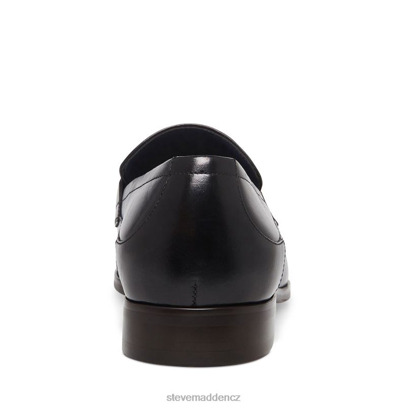 obuv Černá kůže LR2BN992 muži Steve Madden valon