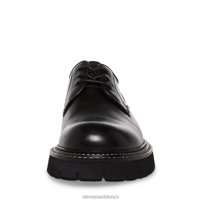 obuv Černá kůže LR2BN993 muži Steve Madden zylen